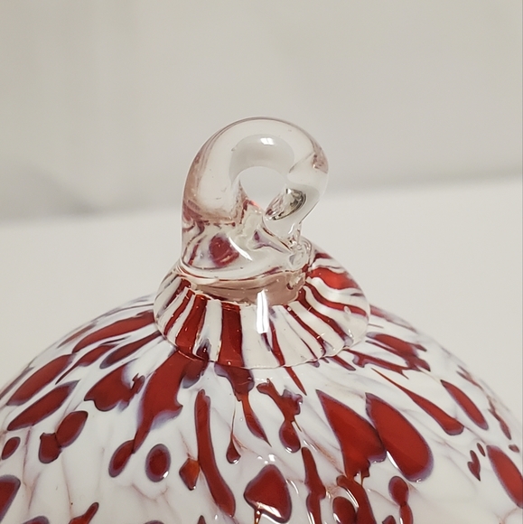 Handblown Glass Tree Ornament - Picture 4 of 6